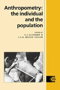 Buy Anthropometry (English, Stanley J. Ulijaszek | C. G. Nicholas Mascie-Taylor | R. a. Foley) — BookShops.in