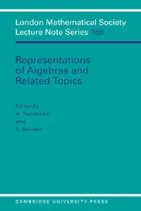 Buy Representations of Algebras and Related Topics (English, Sheila Brenner | H. Tachikawa | S. Brenner) — BookShops.in