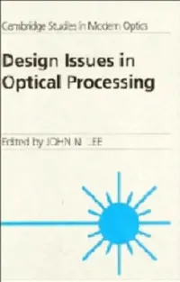 Buy Design Issues Optical Processi (English, John N. Lee) — BookShops.in
