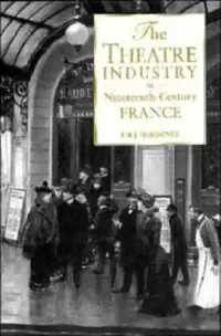 Buy The Theatre Industry in 19c Fr (English, F. W. J. Hemmings | Frederic William John Hemmings) — BookShops.in