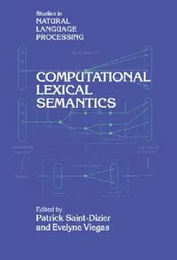 Buy Computational Lexical Semantics (English, Patrick Saint-Dizier | Evelyn Viegas) — BookShops.in