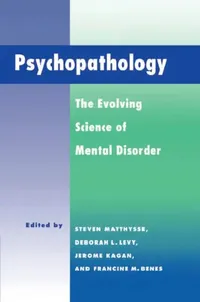 Buy Psychopathology (English, Steven Matthysse | Francine M. Benes | Deborah L. Levy) — BookShops.in
