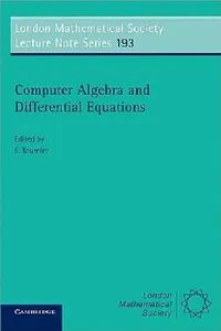 Buy Computer Algebra and Differential Equations (English, Evelyne Tournier | Jean-Pierre Ramis) — BookShops.in
