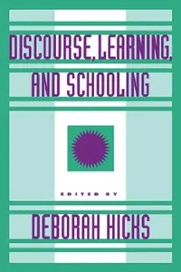 Buy Discourse, Learning, and Schooling (English, Deborah Ed Hicks | Deboraah Hicks) — BookShops.in