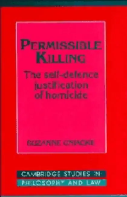 Permissible Killing (English, Suzanne Uniacke | Gerald Postema | Jules L. Coleman)