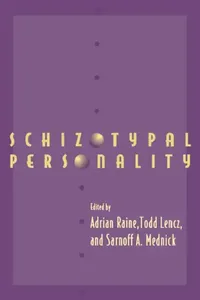 Buy Schizotypal Personality (English, A. Raine | Adrian Rain | Adrian Raine) — BookShops.in