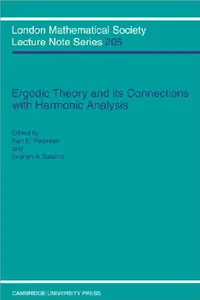 Buy Ergodic Theory and Harmonic Analysis (English, K. Petersen | Ibrahim A. Salama | Karl E. Petersen) — BookShops.in