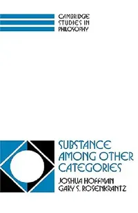 Buy Substance Among Other Categories (English, Joshua Hoffman | Gary S. Rosenkrantz) — BookShops.in