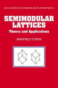 Buy Semimodular Lattices (English, Manfred Stern | G. -C Rota | B. Doran) — BookShops.in