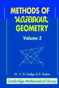 Buy Methods of Algebraic Geometry (English, W. V. D. Hodge | Daniel Pedoe | D. Pedoe) — BookShops.in
