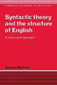 Buy Syntactic Theory and the Structure of English (English, Andrew Radford | S. R. Anderson | J. Bresnan) — BookShops.in