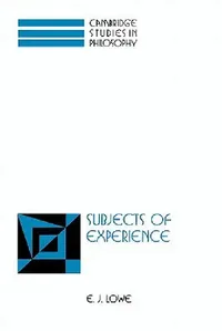 Buy Subjects of Experience (English, E. J. Lowe | Lowe E. J.) — BookShops.in