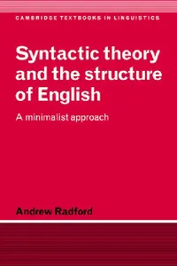 Buy Syntactic Theory and the Structure of English (English, Andrew Radford | S. R. Anderson | J. Bresnan) — BookShops.in