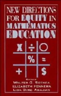 Buy New Directions for Equity in Mathematics Education (English, W. Secada | Walter G. Secada | Lisa Byrd) — BookShops.in