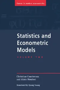 Buy Statistics and Econometric Models (English, Gourieroux | Christain Gourieroux | Peter C. B. Phillips) — BookShops.in