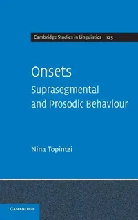 Buy Onsets (English, Nina Topintzi) — BookShops.in
