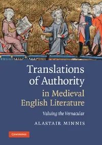 Buy Translations of Authority in Medieval English Literature (English, Alastair Minnis) — BookShops.in