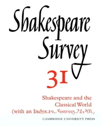 Buy Shakespeare Survey (English, Kenneth Muir | Jonathan Bate | Michael Dobson) — BookShops.in