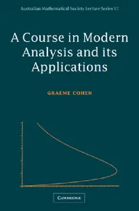Buy Course Modern Analysis Applications (English, Graeme L. Cohen) — BookShops.in