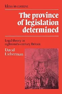 Buy The Province of Legislation Determined (English, David Lieberman | Quentin Skinner | James Tully) — BookShops.in