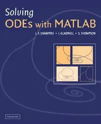 Buy Solving Odes with MATLAB (English, Ian Gladwell | Larry Shampine | Skip Thompson) — BookShops.in