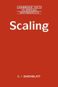 Buy Scaling (English, Grigori Barenblatt | G. I. Barenblatt | D. G. Crighton) — BookShops.in