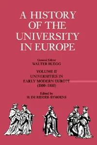 Buy A History of the University in Europe (English, Hilde De Ridder-Symoens | Hilde de Ridder-Symoens) — BookShops.in