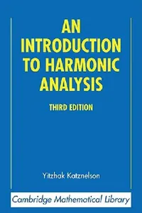 Buy An Introduction to Harmonic Analysis (English, Yitzhak Katznelson) — BookShops.in