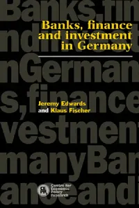 Buy Banks, Finance and Investment in Germany (English, Jeremy Edwards | Edwards Jeremy | Fischer Klaus) — BookShops.in