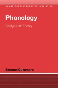 Buy Phonology (English, Edmund Gussmann | Gussmann Edmund | S. R. Anderson) — BookShops.in