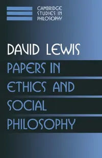 Buy Papers in Ethics and Social Philosophy (English, David K. Lewis) — BookShops.in