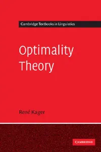 Buy Optimality Theory (English, Rene Kager) — BookShops.in