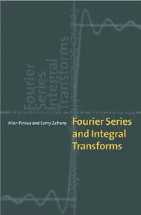 Buy Fourier Series and Integral Transforms (English, Allan Pinkus | Samy Zafrany) — BookShops.in