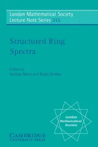 Buy Structured Ring Spectra (English, Andrew Baker | Birgit Richter) — BookShops.in