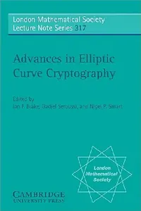 Buy Advances in Elliptic Curve Cryptography (English, Gadiel Seroussi | Nigel P. Smart | Ian F. Blake) — BookShops.in