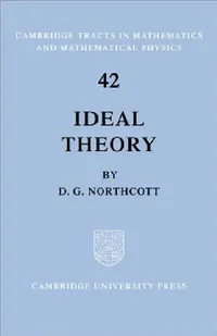 Buy Ideal Theory (English, D. G. Northcott | Bela Bollobas | W. Fulton) — BookShops.in