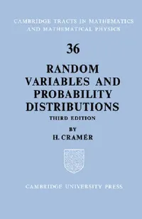 Buy Random Variables and Probability Distributions (English, H. Cramer | Harald Cramer | Bela Bollobas) — BookShops.in