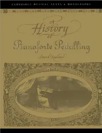 Buy A History of Pianoforte Pedalling (English, David Rowland | Rowland David | John Butt) — BookShops.in