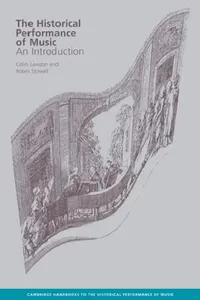 Buy The Historical Performance of Music (English, Colin Lawson | Robin Stowell | Lawson Colin) — BookShops.in
