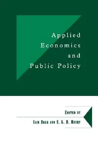 Buy Applied Economics and Public Policy (English, Iain Begg | Brian Henry) — BookShops.in