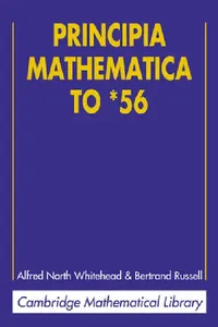 Buy Principia Mathematica to *56 (English, Alfred North Whitehead | Bertrand Russell) — BookShops.in