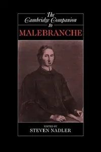 Buy The Cambridge Companion to Malebranche (English, Steven M. Nadler) — BookShops.in