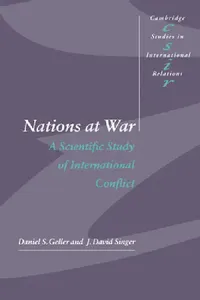 Buy Nations at War (English, Daniel S. Geller | J. David Singer | Steve Smith) — BookShops.in