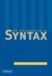 Buy An Introduction to Syntax (English, Jr. Van Valin Robert D.) — BookShops.in