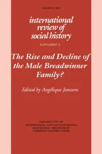 Buy The Rise and Decline of the Male Breadwinner Family? (English, Angelique Janssens | Janssens Angelique) — BookShops.in