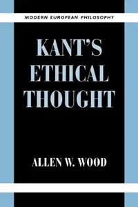 Buy Kant's Ethical Thought (English, Allen W. Wood) — BookShops.in