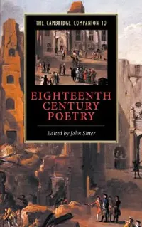 Buy The Cambridge Companion to Eighteenth-Century Poetry (English, John E. Sitter) — BookShops.in