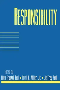 Buy Responsibility (English, Ellen Frankel Paul | Ellen Frankel Paul | G. Tyler Miller) — BookShops.in
