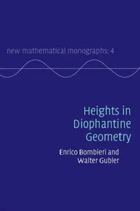 Buy Heights in Diophantine Geometry (English, Enrico Bombieri | Walter Gubler) — BookShops.in