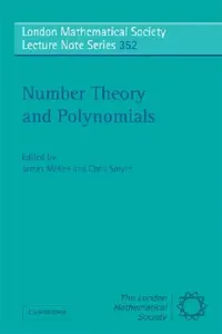 Buy Number Theory and Polynomials (English, James McKee | Chris Smyth) — BookShops.in